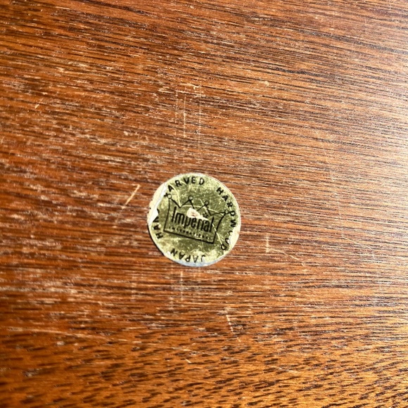 Vintage 70s Imperial Cheeseboard Charcuterie Tray with Knife - Picture 8 of 9